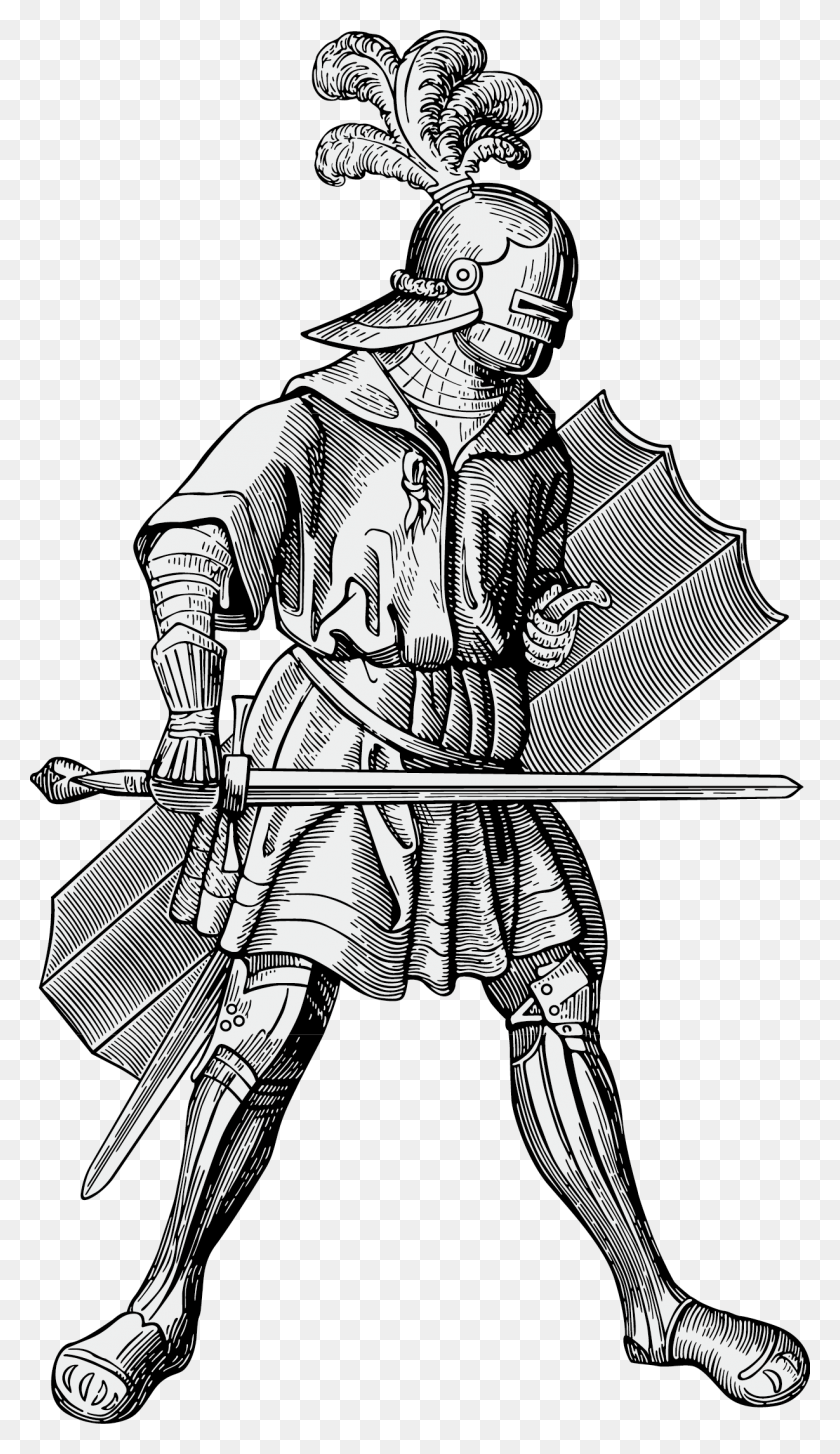 1229x2197 Descargar Png Armor Vector White Knight Caballero Medieval Heráldica, Persona, Humano, Samurai Hd Png
