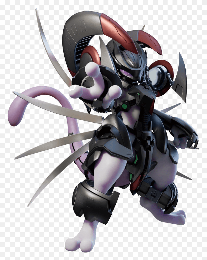 982x1249 Armored Mewtwo Pokemon Go, Toy, Helmet, Clothing HD PNG Download