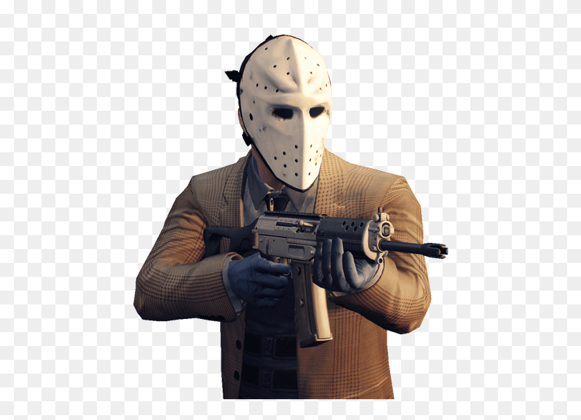 456x547 Armored Transport Payday 2, Helmet, Clothing, Apparel HD PNG Download
