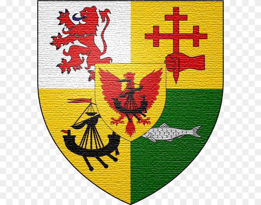 600x660 Arms Macdonald Of Macdonald Coat Of Arms Of Antrim, Logo, Armor, Emblem, Symbol Transparent PNG