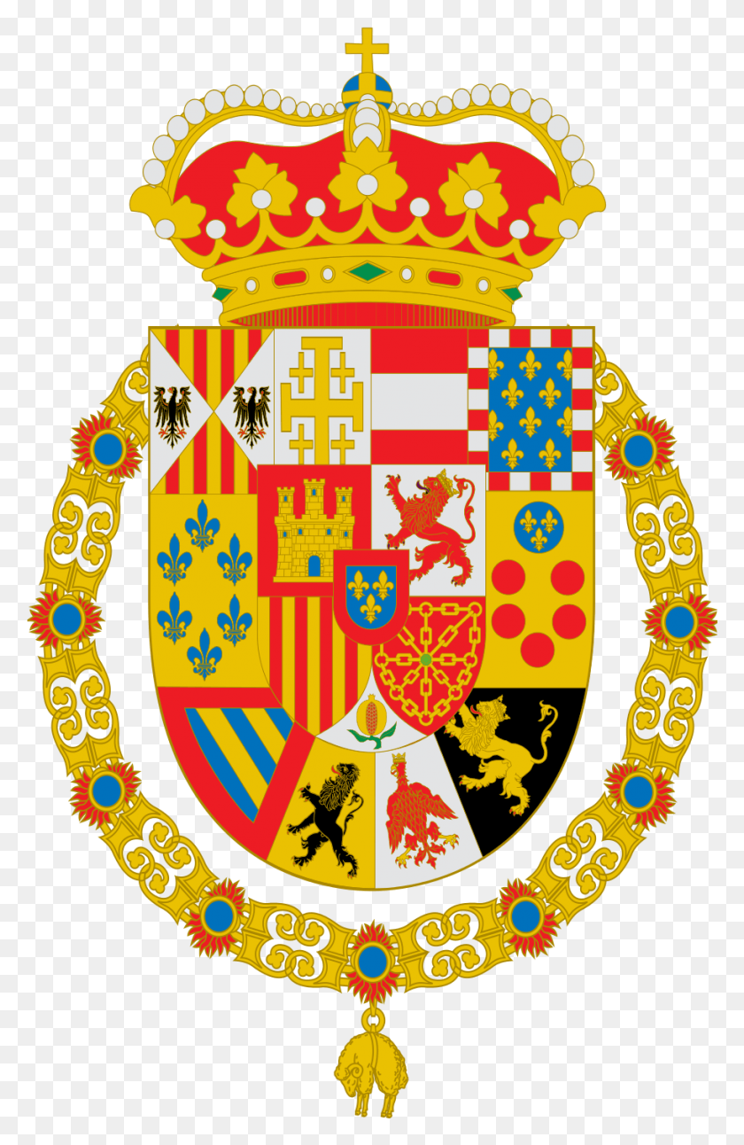 911x1440 Arms Of Juan Count Of Barcelona After The Renounce Armada, Logo, Symbol, Trademark HD PNG Download