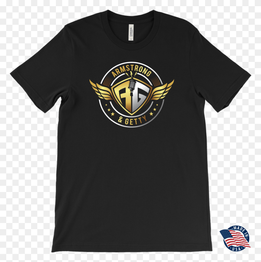 972x980 Armstrong Amp Getty Men39s Air Force Logo T Shirt Hard Rock Cafe Polos, Clothing, Apparel, T-shirt HD PNG Download
