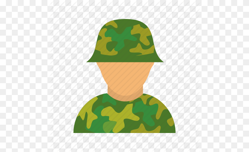 512x512 Army Camouflage Military Personnel Soldier Icon, Military Uniform, Baby, Person, Head PNG