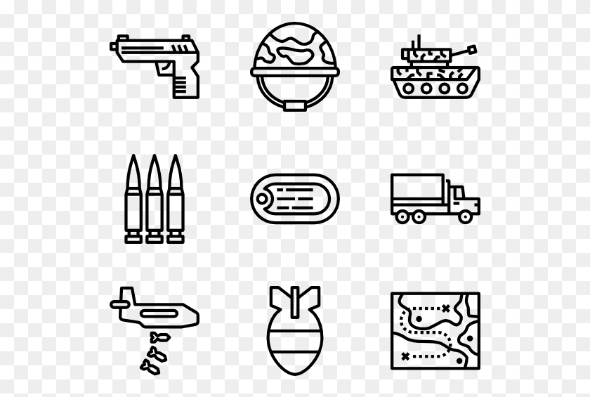 529x505 Army Manufacturing Icons, Gray, World Of Warcraft HD PNG Download