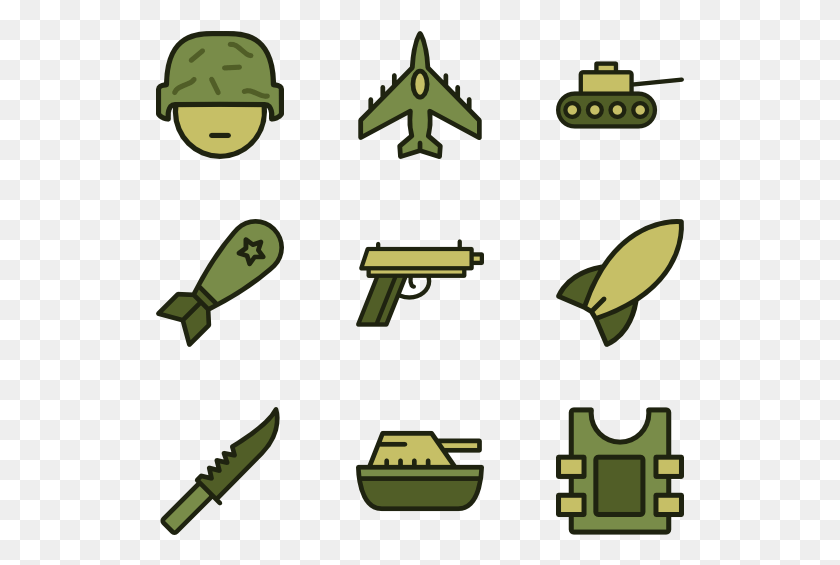 529x505 Army Military Cartoon, Symbol, Meal, Food HD PNG Download