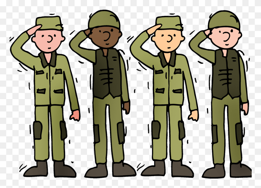 1001x702 Army Soldiers Cartoon, Person, Human, Clothing HD PNG Download