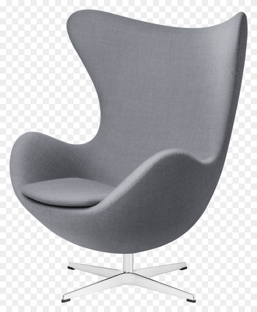 1461x1800 Arne Jacobsen Fritz Hansen Egg Chair Blau, Furniture, Sock, Shoe HD PNG Download