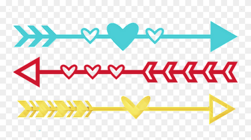 1024x538 Arrow Arrows Heart Hearts Divider Frame Border Only The Best Friends Get Promoted To Godmother, Text, Weapon, Weaponry HD PNG Download