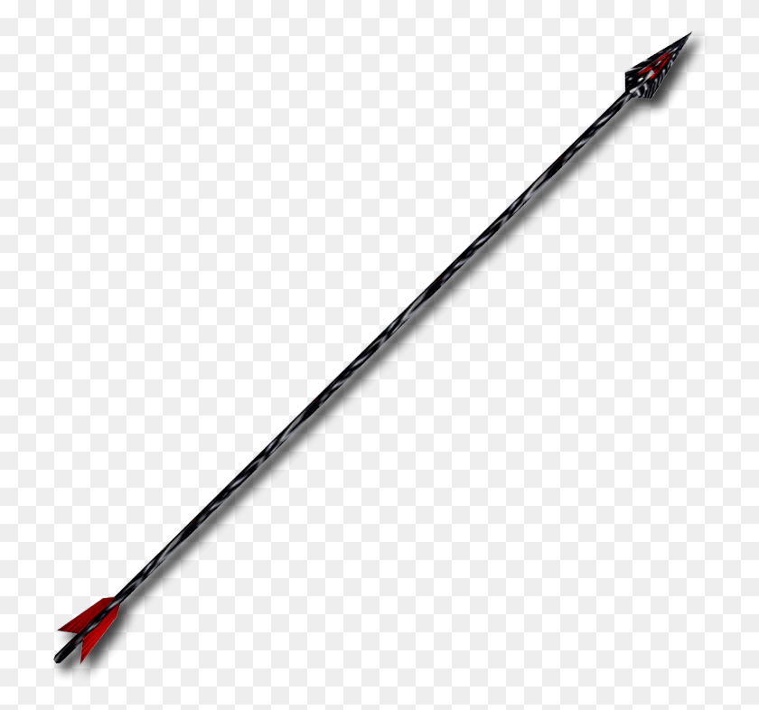 732x726 Arrow Bow Metal Pole, Spear, Weapon, Weaponry HD PNG Download