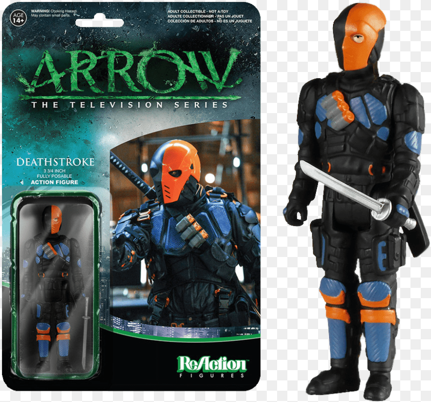 862x802 Arrow Funko Reaction Arrow Deathstroke, Adult, Male, Man, Person PNG