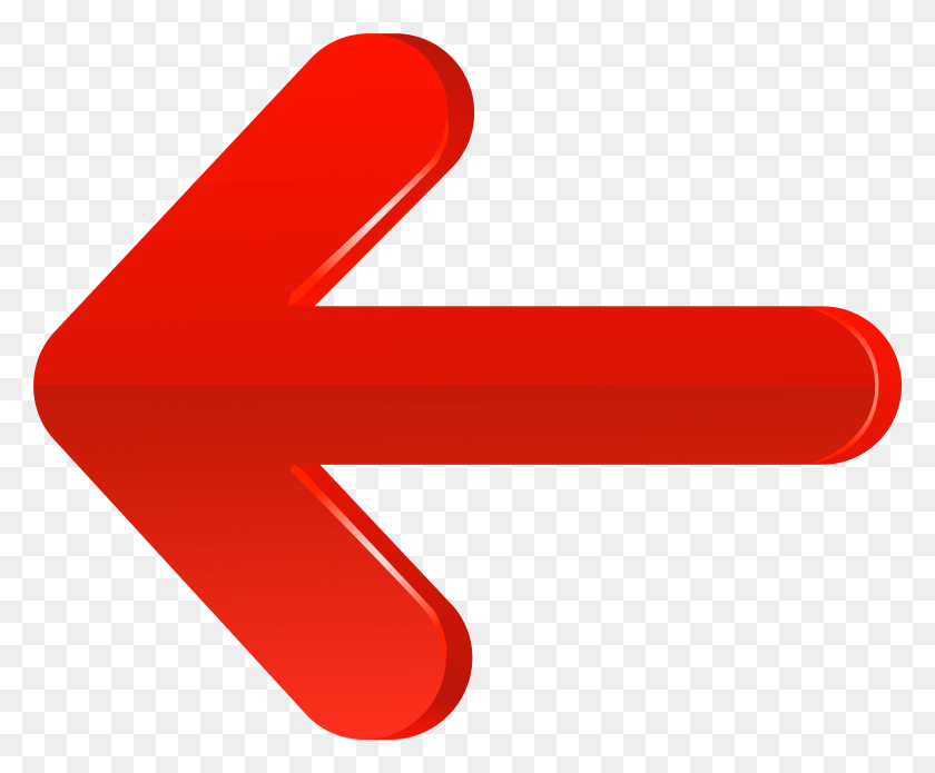 5987x4880 Descargar Png Flecha Izquierda Roja Transparente Imagen Prediseñada Rojo Transparente Flecha Izquierda, Símbolo, Logotipo, Marca Registrada Hd Png