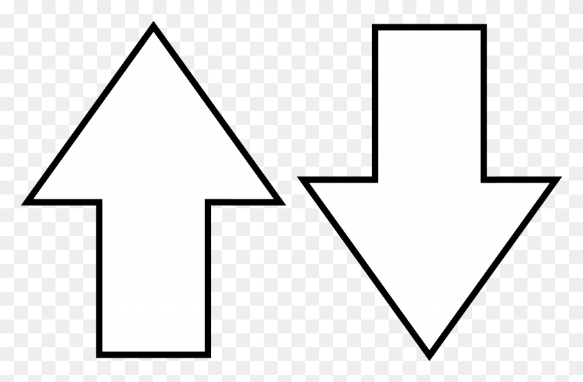 7112x4476 Símbolos De Flecha Arte De Línea Flecha Arriba Flecha Abajo, Símbolo, Triángulo, Símbolo De Reciclaje Hd Png
