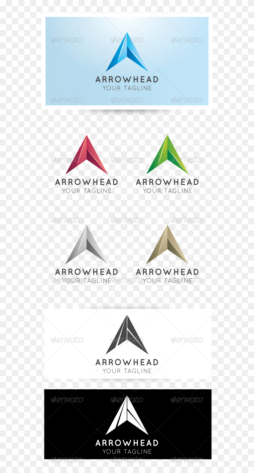 590x1500 Arrowhead Logo Graphicriver Triangle, Star Symbol, Symbol, Pattern HD PNG Download