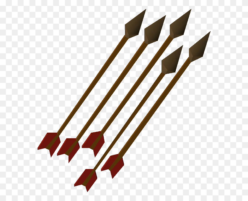 586x619 Arrows Arrow Runescape, Symbol, Bow HD PNG Download