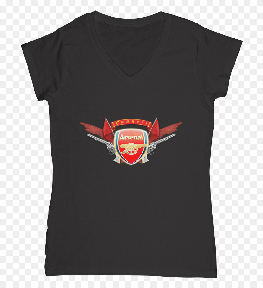 714x861 Arsenal Classic T Shirt, Clothing, Apparel, T-shirt HD PNG Download