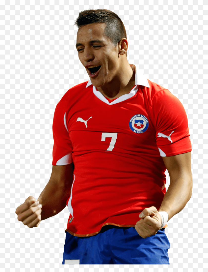 721x1037 Arsenal Have Signed The 25 Year Old 5 Foot 7 Inch Chilean Alexis Sanchez Chile, Clothing, Apparel, Person HD PNG Download