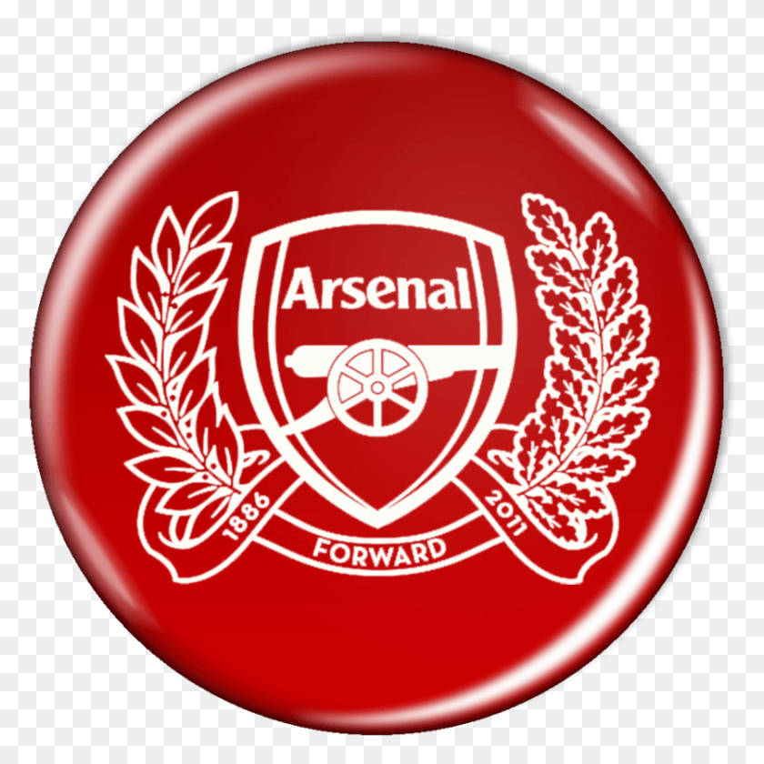 836x836 Arsenal Logo The Image Kid Has It, Ketchup, Food, Ball HD PNG Download