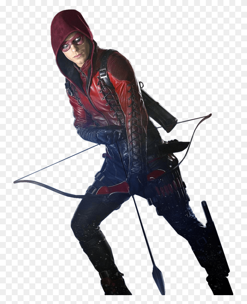 751x970 Arsenal Roy Harper Red Arrow Cw, Person, Human, Leisure Activities HD PNG Download