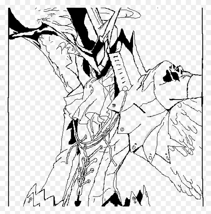 985x1001 Arsene Base Persona Line Art, Outdoors, Nature, Astronomía Hd Png