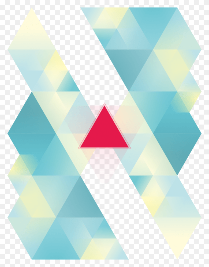 784x1018 Абстрактные Треугольники, Графика, Современное Искусство Png Скачать