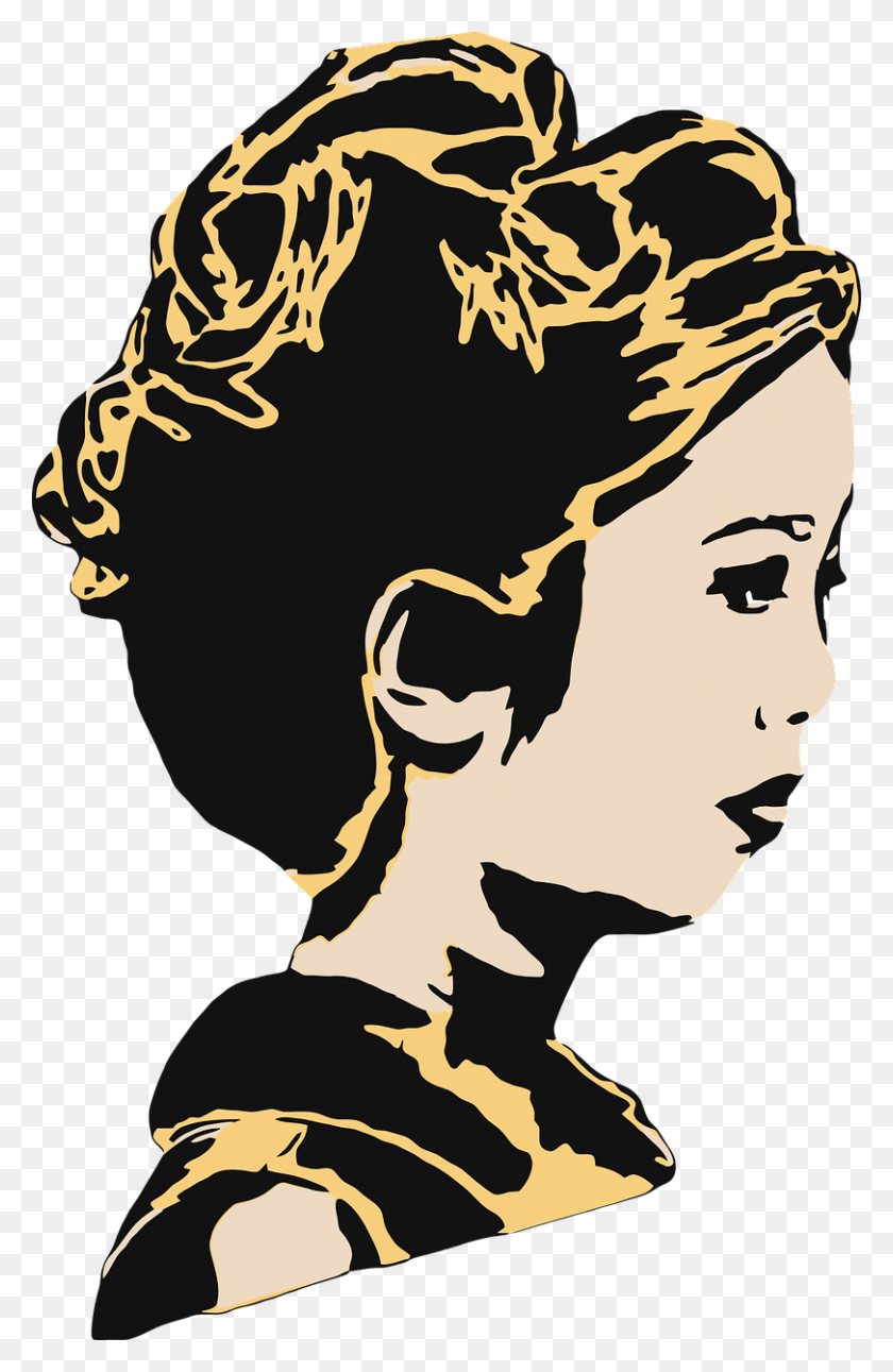 811x1280 Искусство Азиатская Женщина Девушка Граффити Изображение Уличное Искусство, Голова, Волосы, Текст Hd Png Скачать