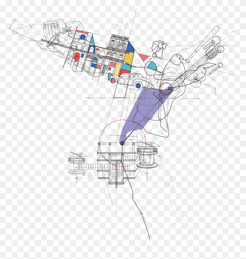 2976x3147 Art Basel Graphic Майами Куба Восстановленная Карта, Мегаполис, Город, Городской Hd Png Скачать