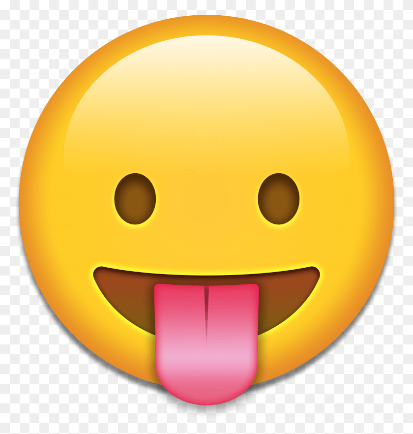 3729x3933 Art Emoji Smiley Sticker Clip Art Tongue Smiley Emoji HD PNG Download