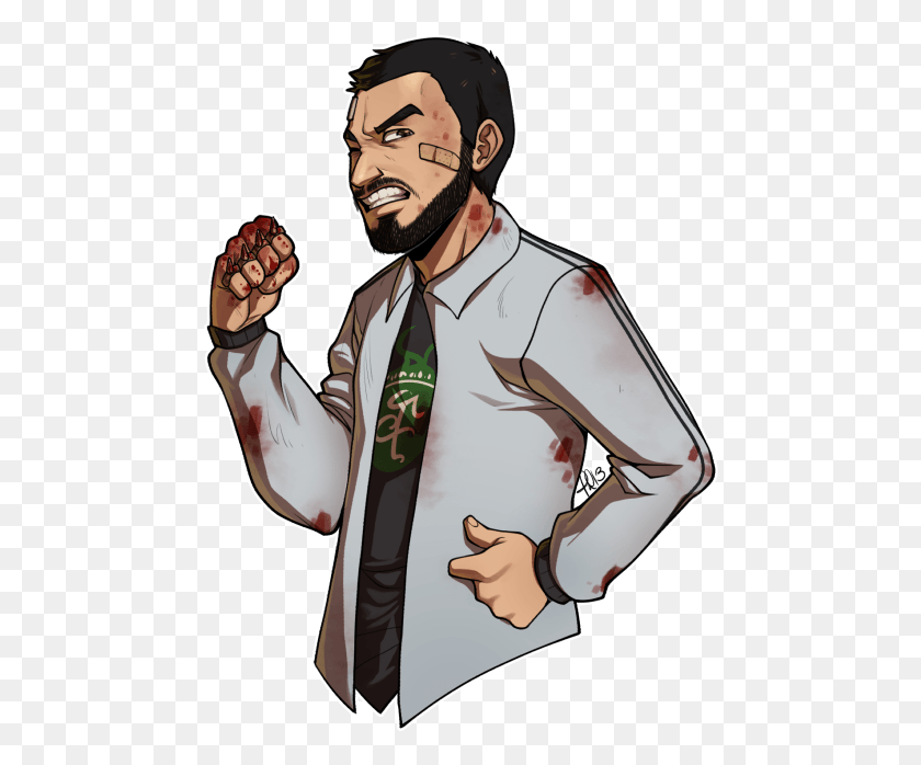 472x638 Art I Did For The Gta 5 Online Thumbnail This One Illustration, Hand, Person, Human HD PNG Download