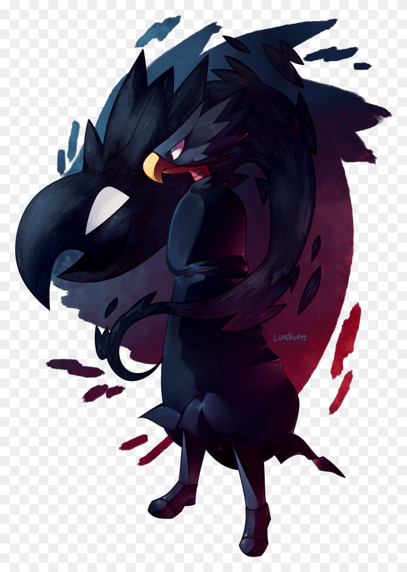 1110x1593 Art Id Tokoyami Fumikage Phone, Dragon, Graphics HD PNG Download