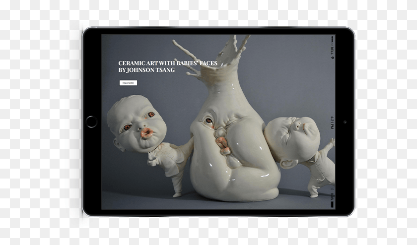 592x434 Art Issue Skulpturi Dzhonsona Canga, Porcelain, Pottery HD PNG Download