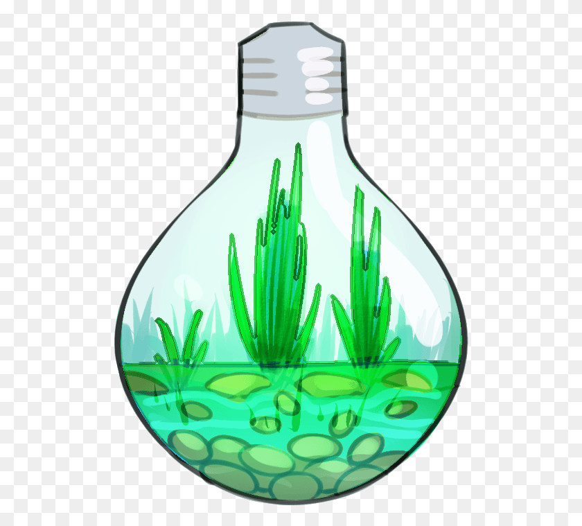 512x699 Art My Art Green Nature Plants Stickers Artists Glass Bottle, Jar, Vase, Pottery HD PNG Download