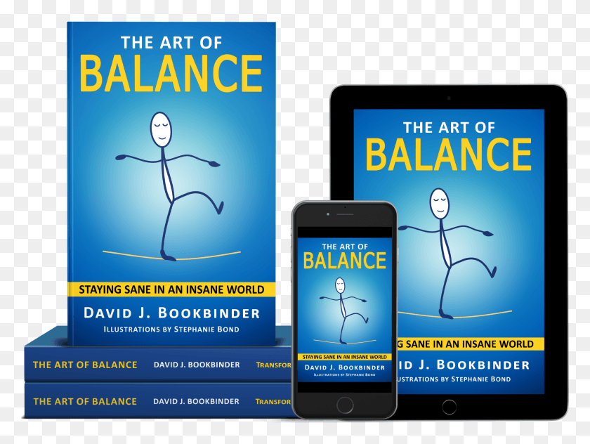 2039x1497 Art Of Balance Book Ipad And Iphone Mockup Cropped Smartphone, Mobile Phone, Phone, Electronics HD PNG Download
