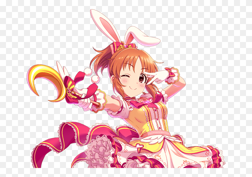 664x530 Art Puchi Transparent Idolmaster Nana Abe Transparent, Танцевальная Поза, Досуг, Человек Hd Png Загружать