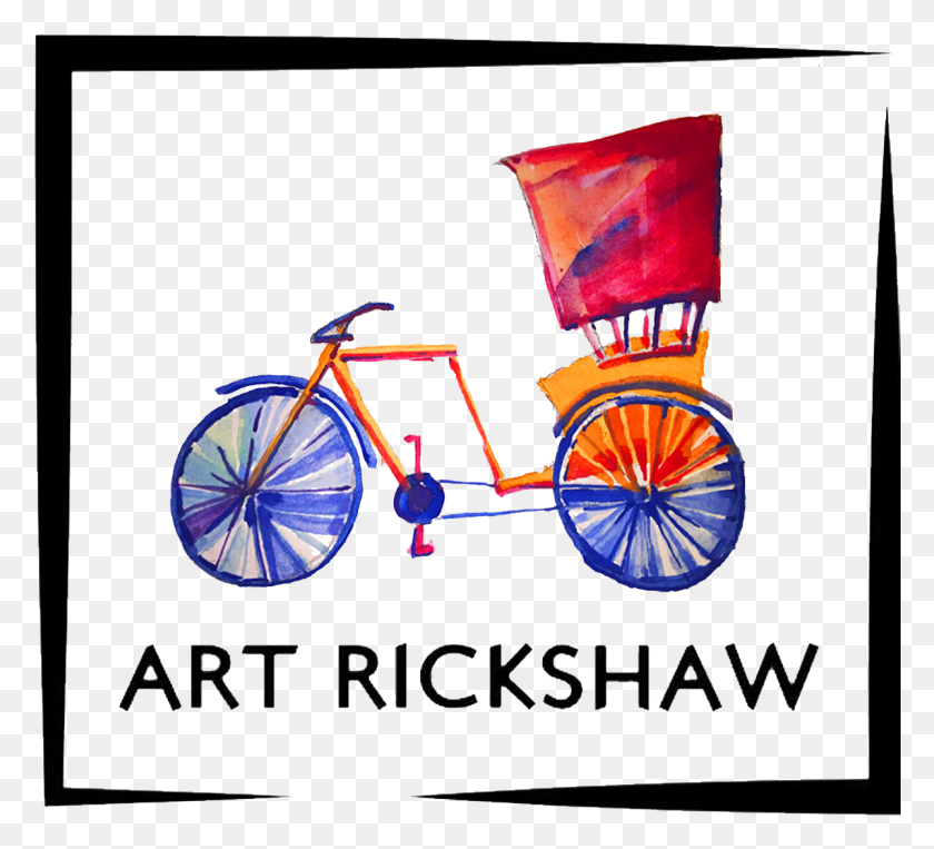 1199x1082 Descargar Png Art Rickshaw, Art Rickshaw, Vehículo, Transporte, Bicicleta Hd Png