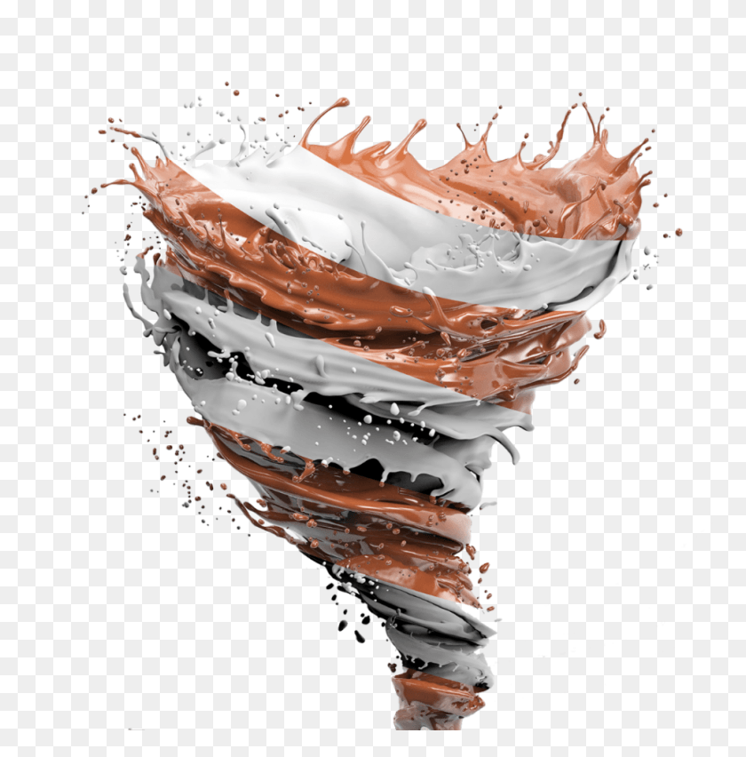 966x982 Art Tornado Milktornado Chocolatemilk Milk Swirl Шоколадный Всплеск Бесплатно, Аксессуары, Аксессуары, Напитки Hd Png Скачать