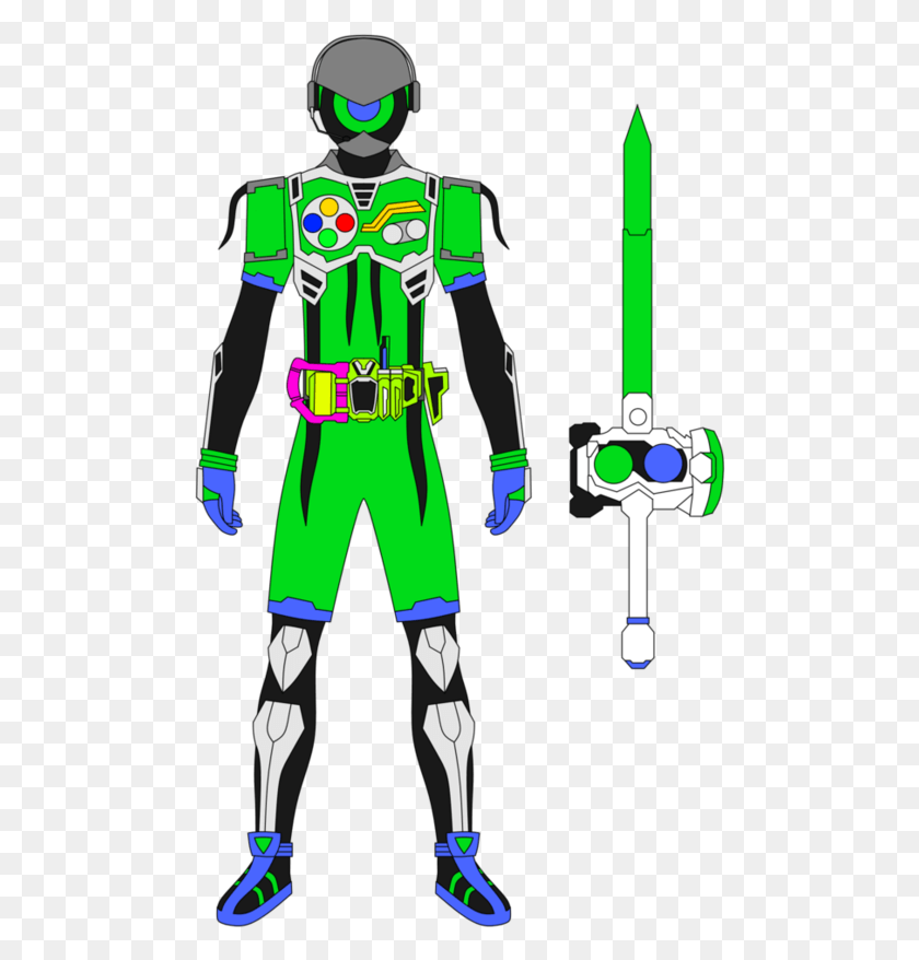 486x818 Art Trade Kamen Rider Novaboss Bossness Gamer Kamen Rider Build Double, Costume, Person, Human HD PNG Download