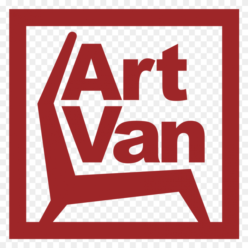 869x869 Art Van Furniture Logo Art Van Furniture, Text, Alphabet, Poster HD PNG Download