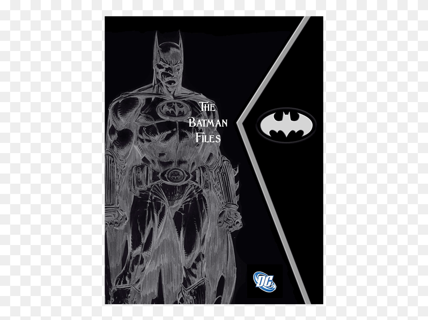 431x567 Artbooks Batman Files, Poster, Advertisement, Person HD PNG Download