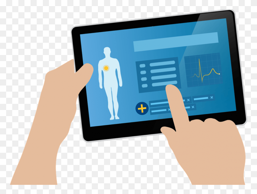 997x736 Artificial Intelligence Based Virtual Health Assistants App Medical, Computer, Electronics, Tablet Computer HD PNG Download