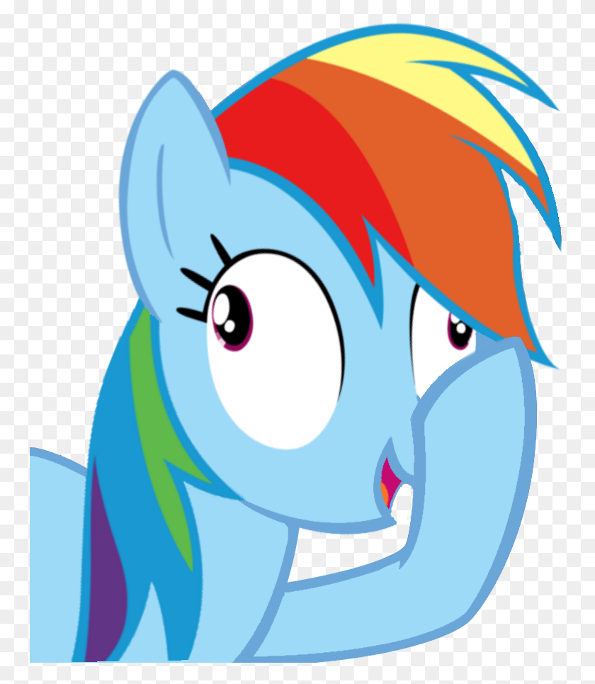 758x905 Artiks Derp Facehoof Female Mare Pegasus Pony Rainbow Dash Присоединяйтесь К Нам, Графика, Млекопитающее Hd Png Скачать