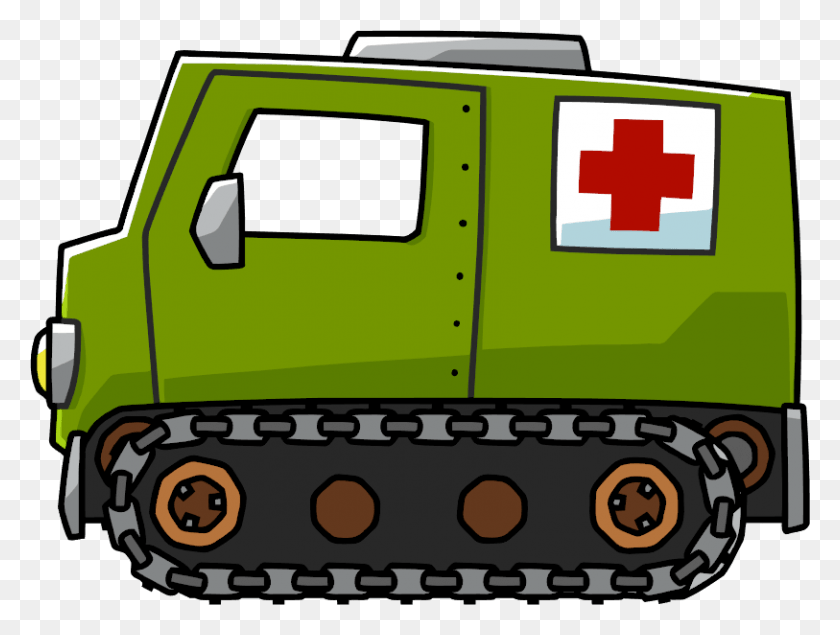 813x600 Tractor De Artillería, Vehículo, Transporte, Ambulancia Hd Png
