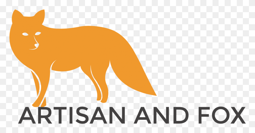 1345x654 Логотип Artisan And Fox Red Fox, Дикая Природа, Млекопитающее, Животное Hd Png Скачать