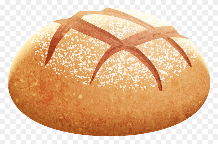 4892x3121 Artisan Bread Clip Art Transparent Background Bread Clipart HD PNG Download