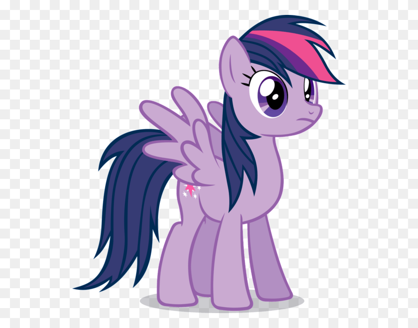 550x600 Artist Needed Fusion Pegasus Pony Rainbow Dash Twilight And Rainbow Dash Fusion, Purple, Graphics HD PNG Download