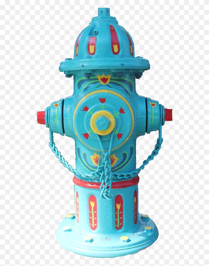 548x1006 Artist Tonya Allen Painted This Hydrant Whimsical Hydrant, Fire Hydrant HD PNG Download