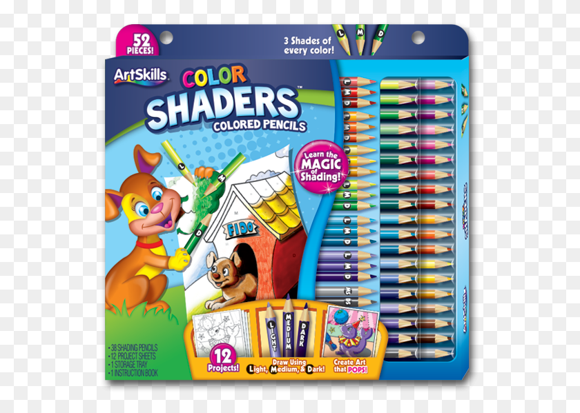 551x539 Artskills Color Shaders Markers, Leisure Activities, Game, Crowd HD PNG Download