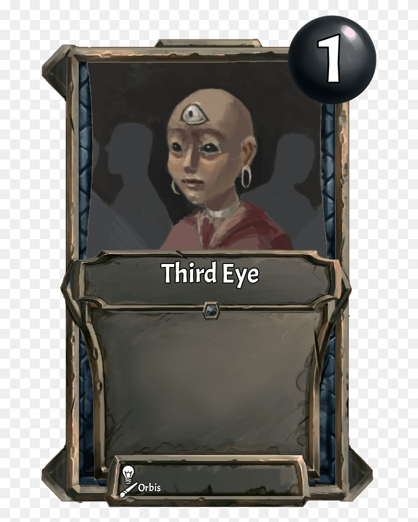 675x988 Artstravaganza Third Eye Collective Community Card Game, Person, Human, Screen HD PNG Download