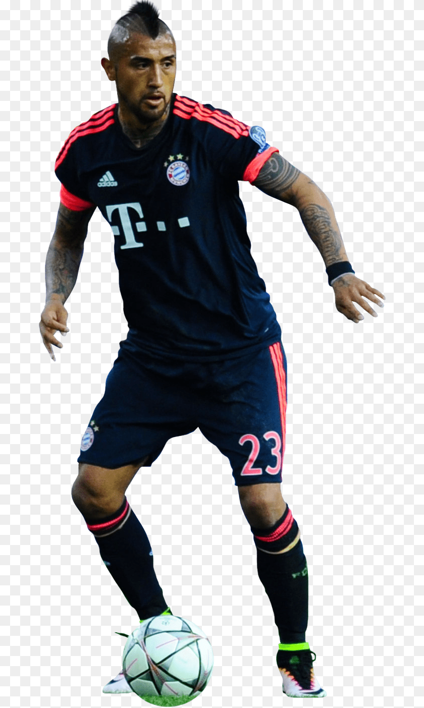691x1403 Arturo Vidal Bayern Trikot 10, Adult, Sphere, Soccer Ball, Soccer Clipart PNG