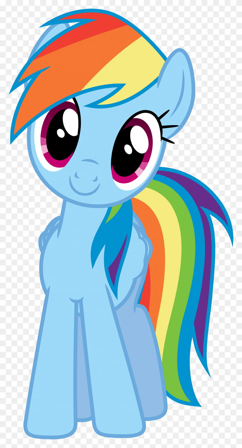 1540x2949 Artwork Clipart My Little Pony Rainbow My Little Pony, Graphics HD PNG Download