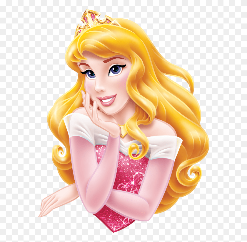 584x765 Artwork En De Aurora Disney Princess Sleeping Disney Sleeping Beauty Face, Doll, Toy, Hair HD PNG Download